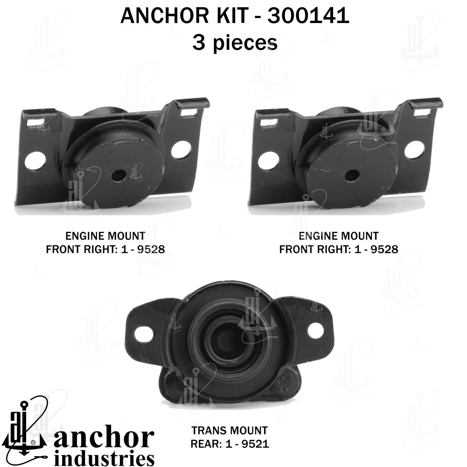 Anchor Engine Mount Kit 300141