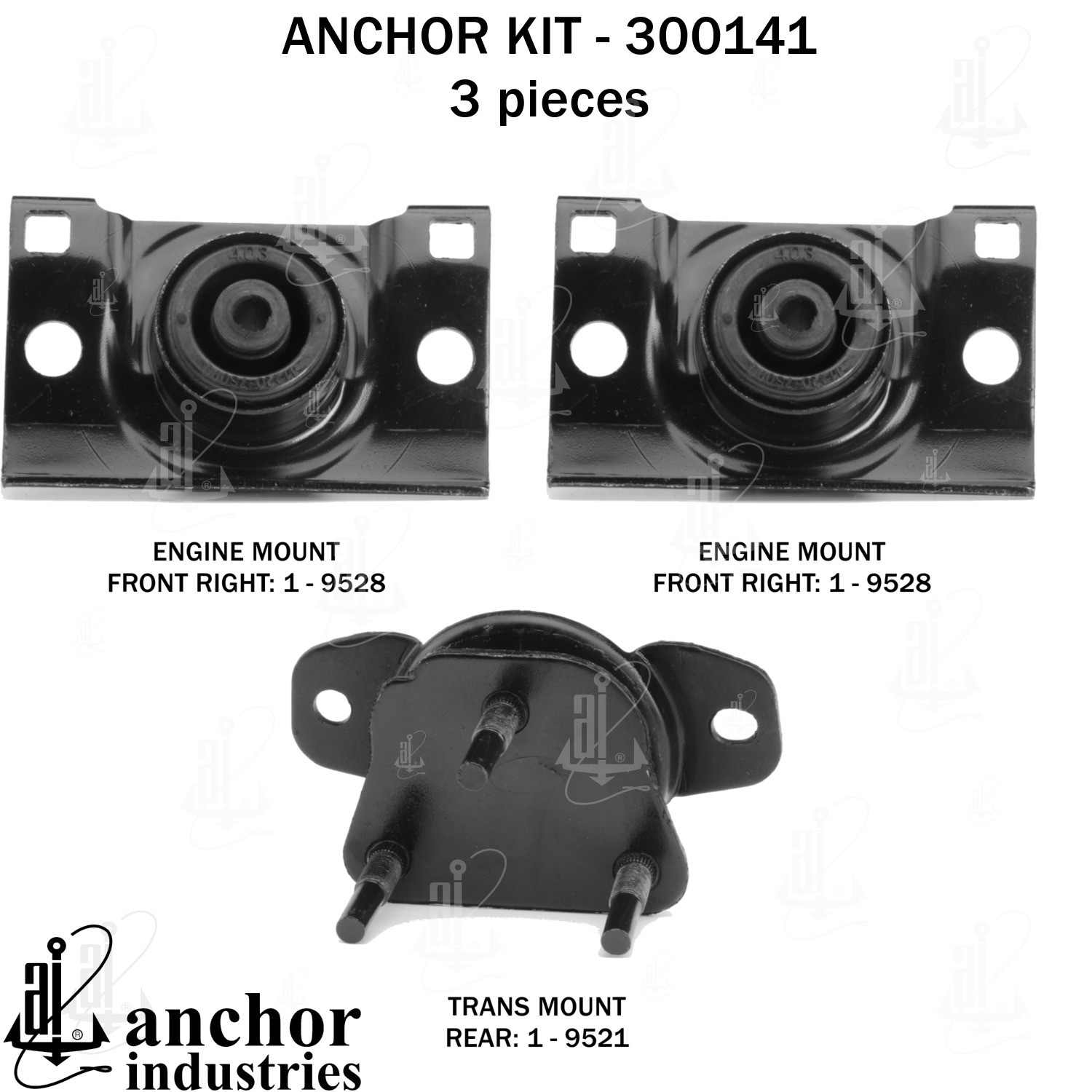 Anchor Engine Mount Kit 300141