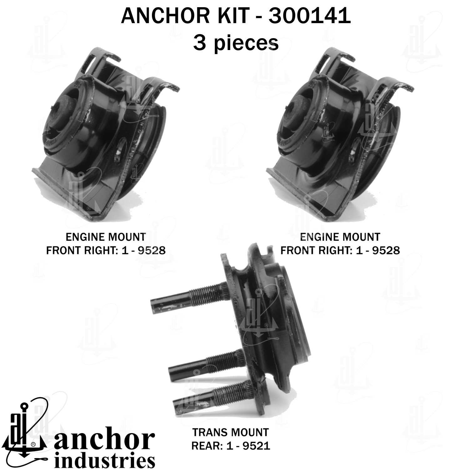 Anchor Engine Mount Kit 300141