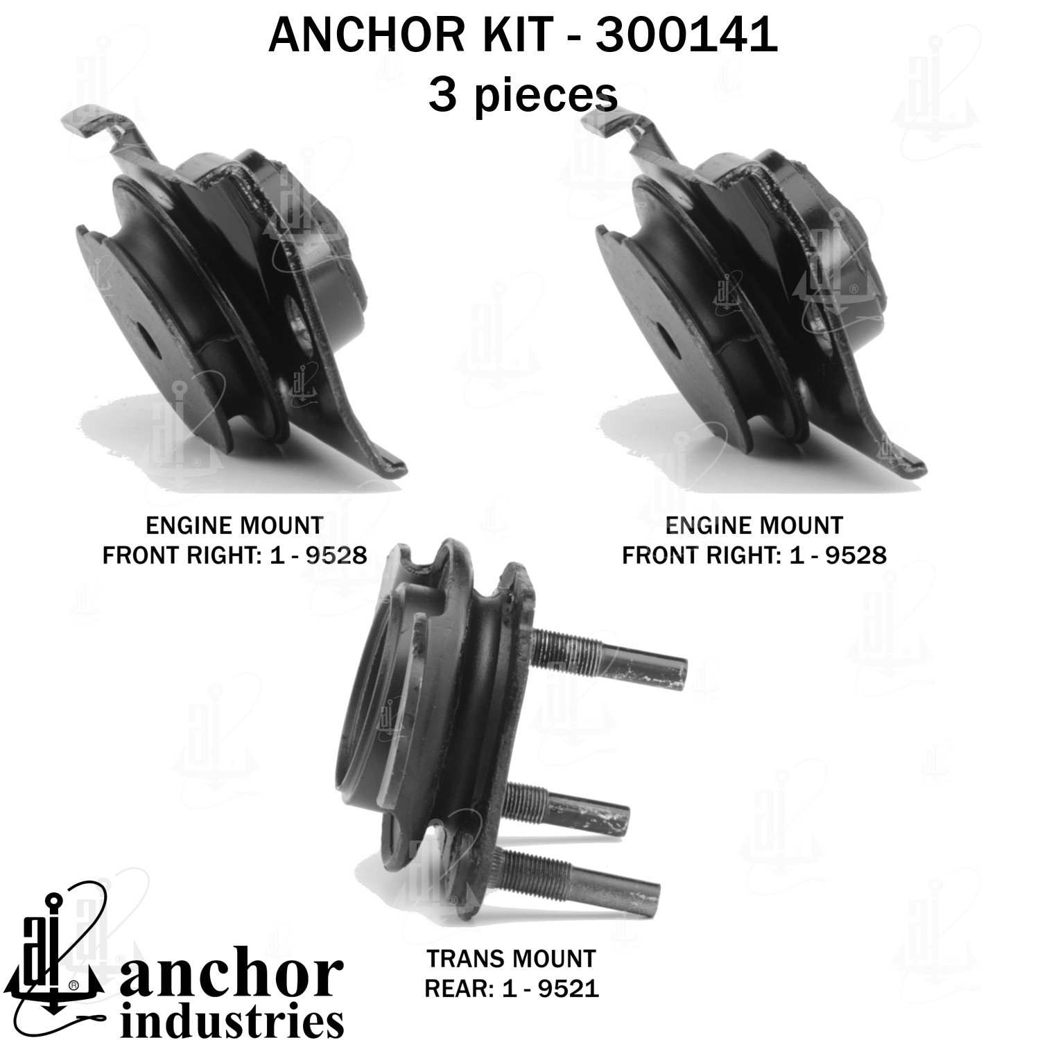 Anchor Engine Mount Kit 300141