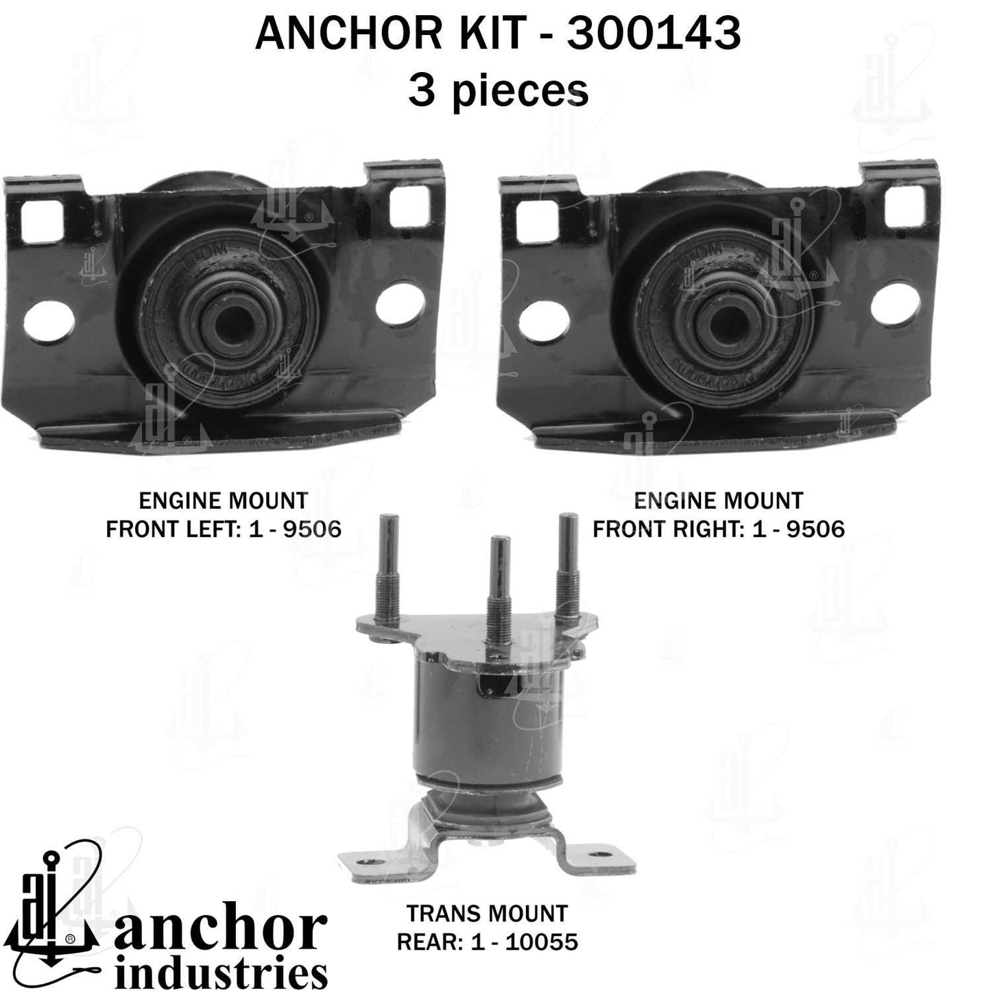 Anchor Engine Mount Kit 300143