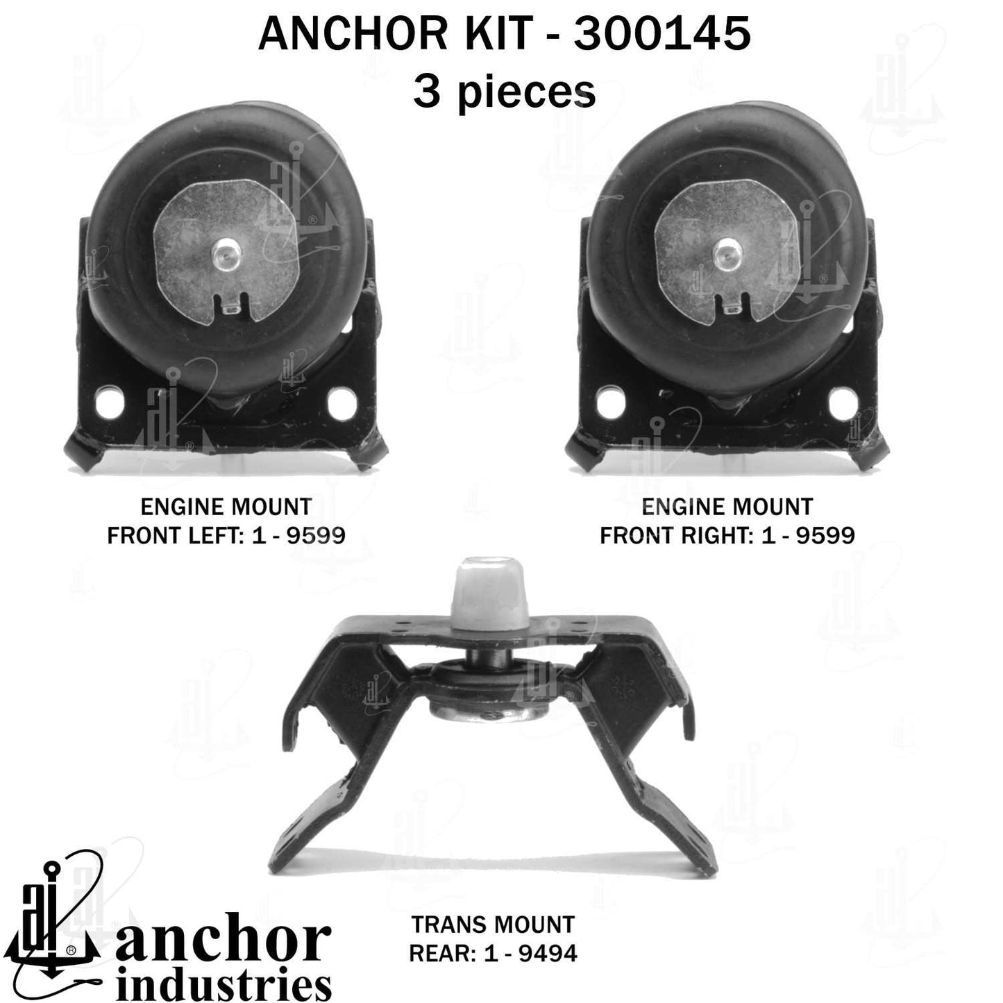 Anchor Engine Mount Kit 300145