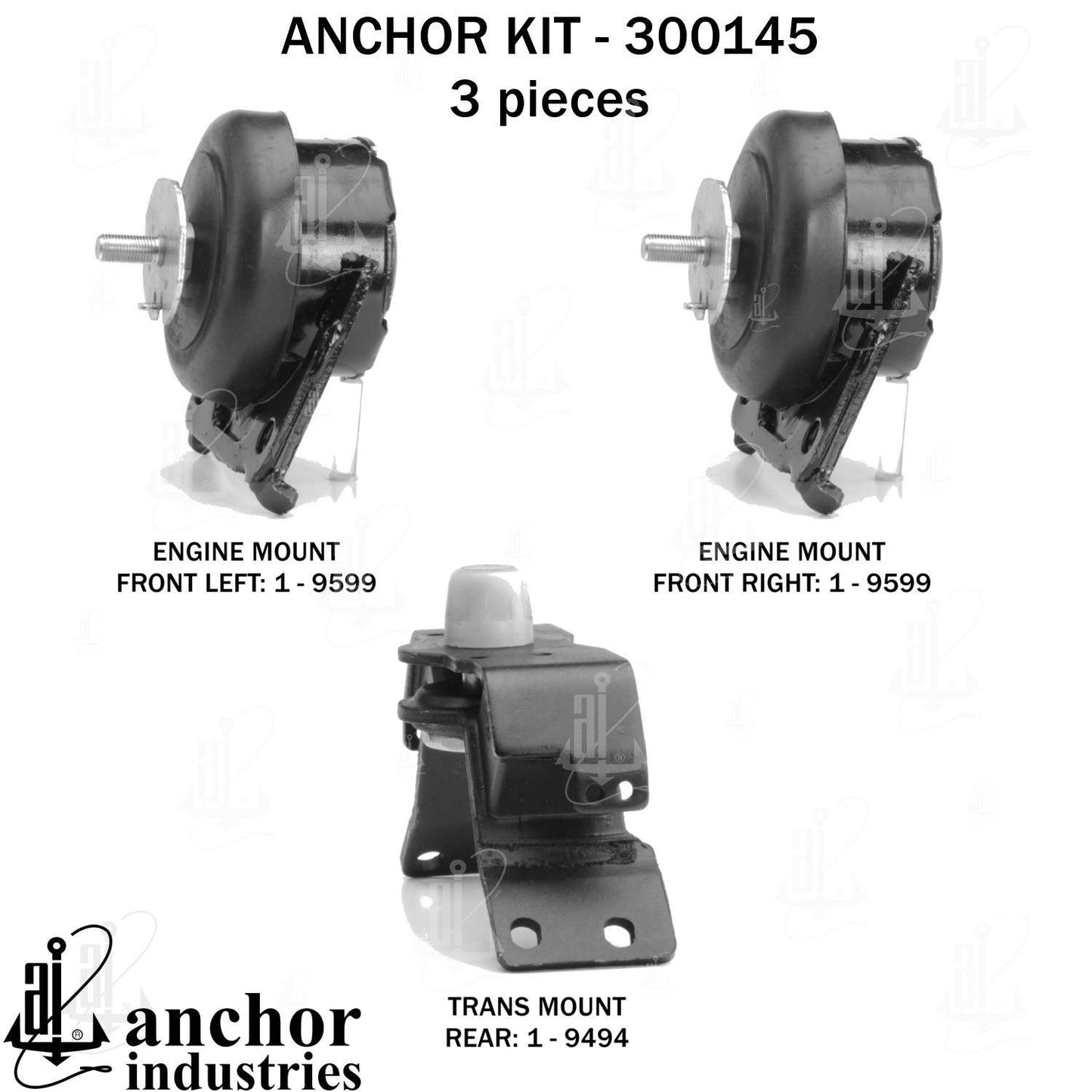 Anchor Engine Mount Kit 300145