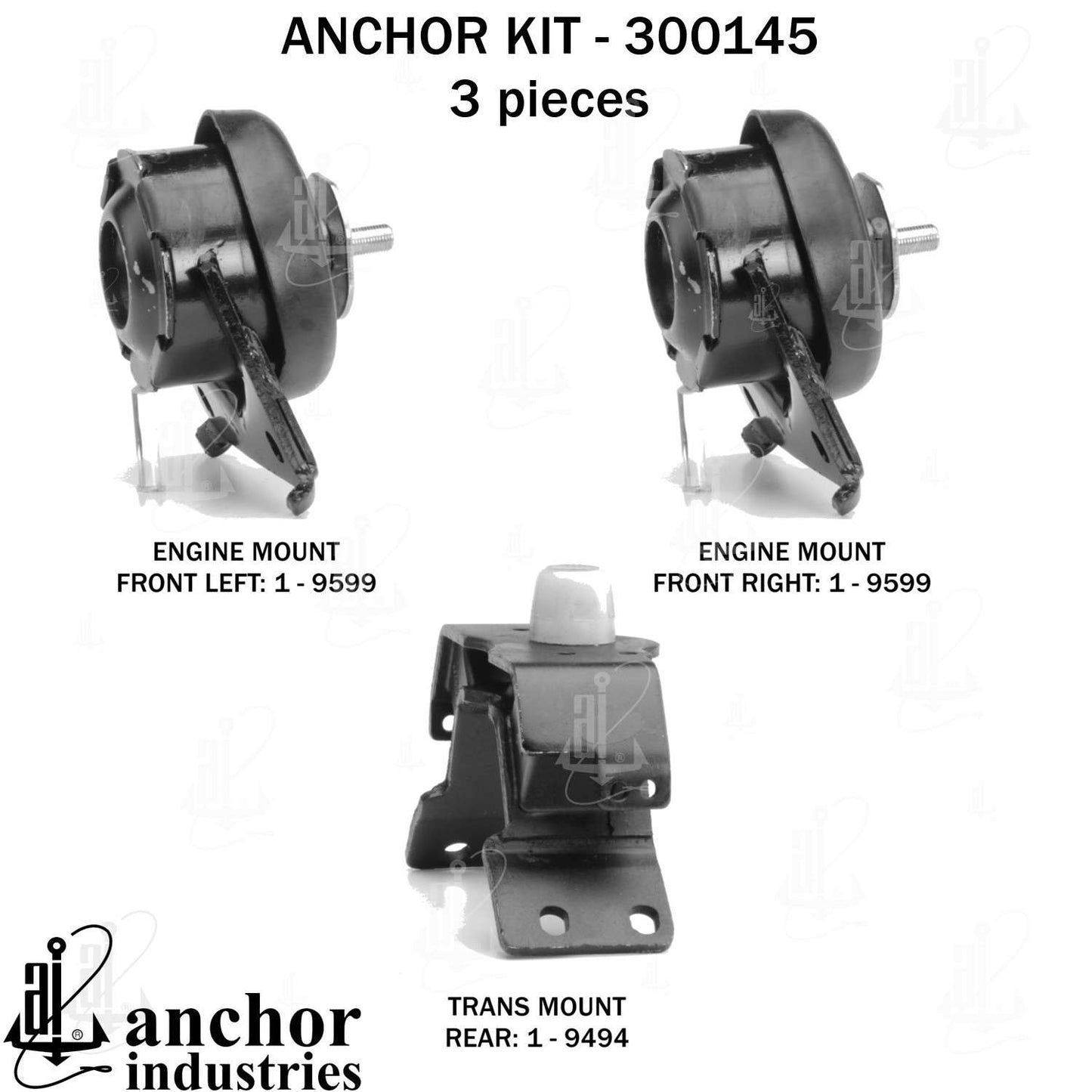 Anchor Engine Mount Kit 300145