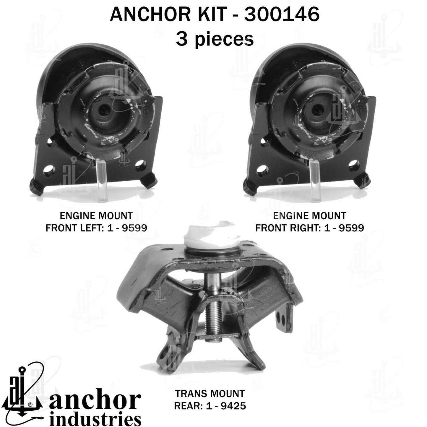 Anchor Engine Mount Kit 300146