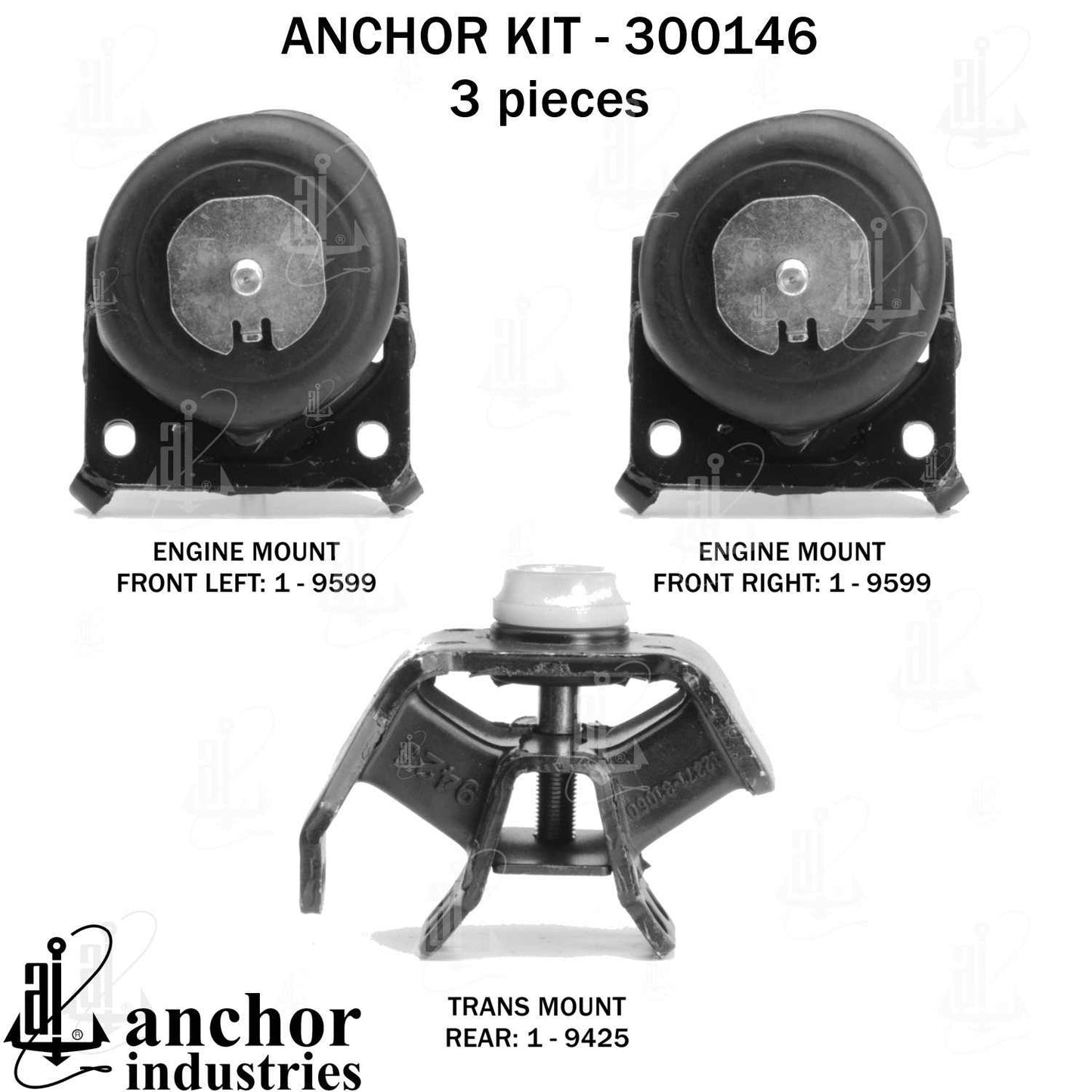 Anchor Engine Mount Kit 300146