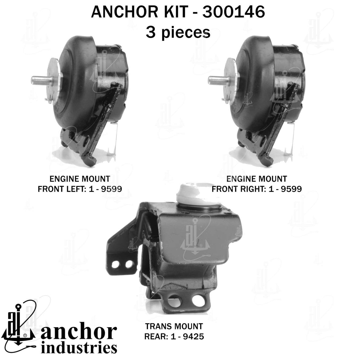 Anchor Engine Mount Kit 300146