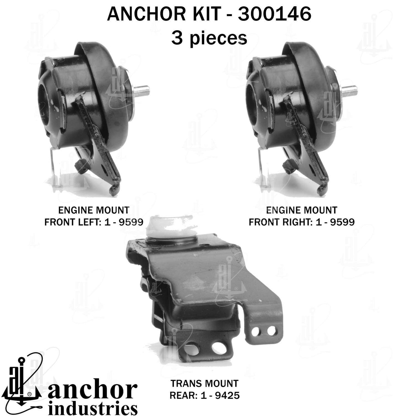 Anchor Engine Mount Kit 300146