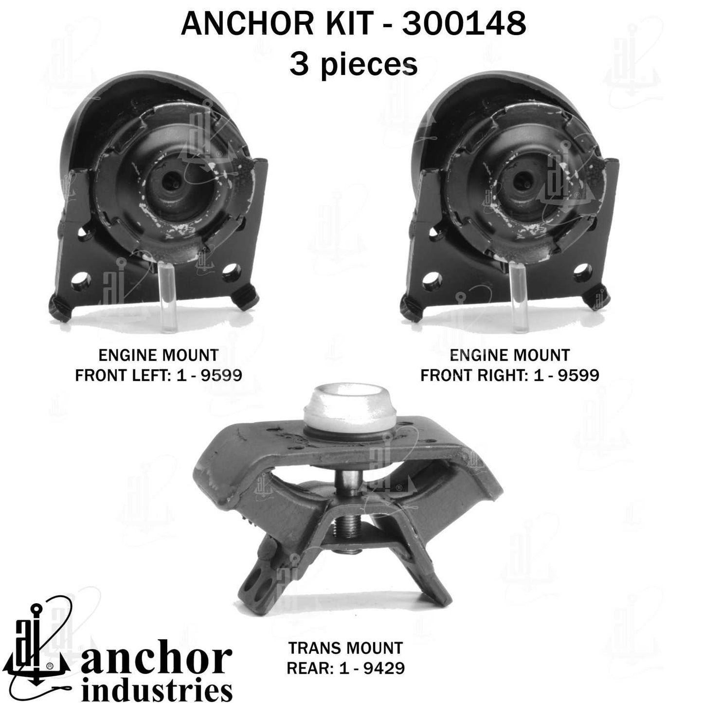 Anchor Engine Mount Kit 300148