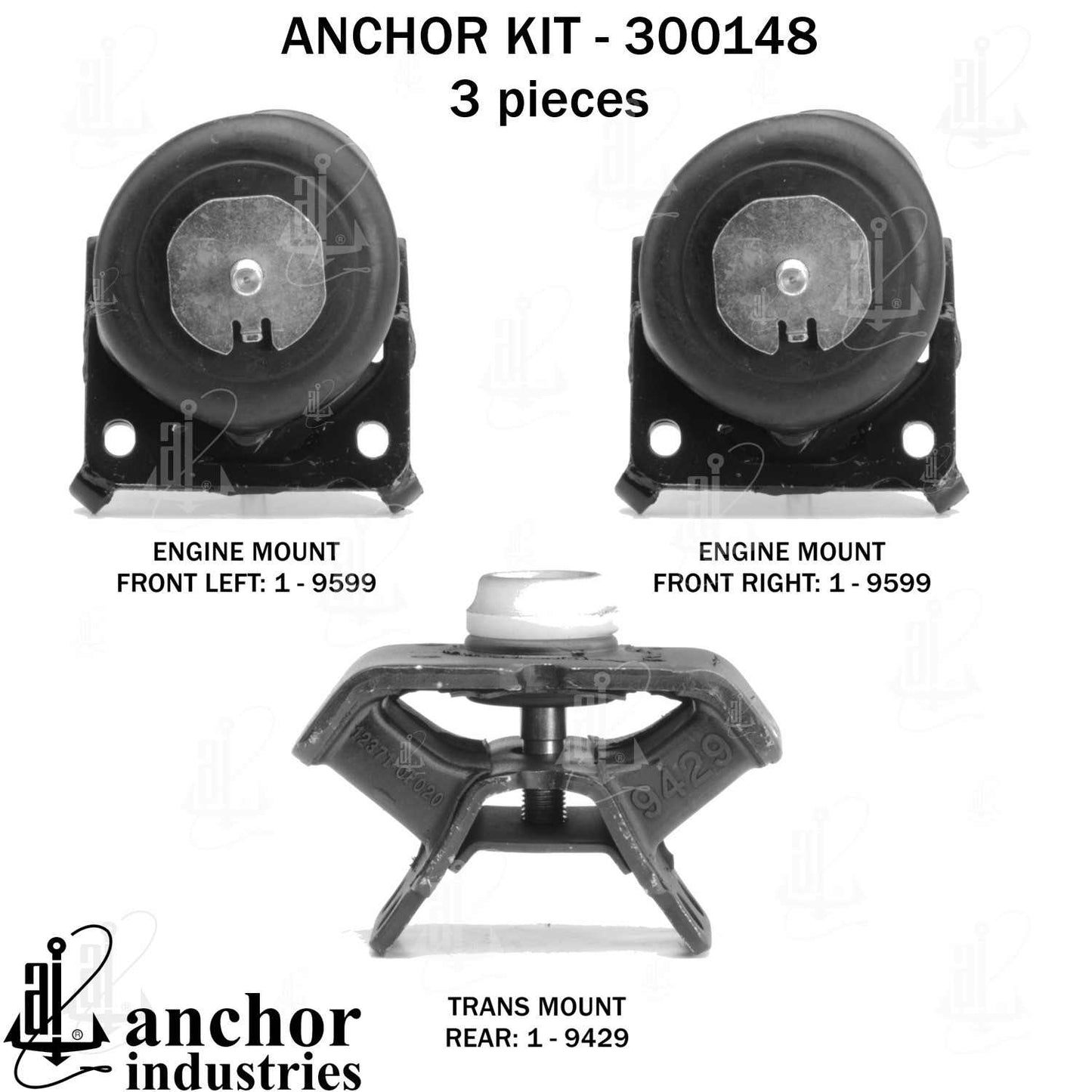 Anchor Engine Mount Kit 300148