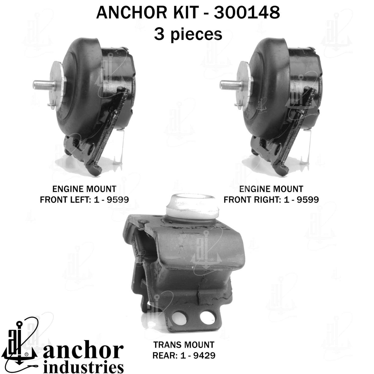 Anchor Engine Mount Kit 300148
