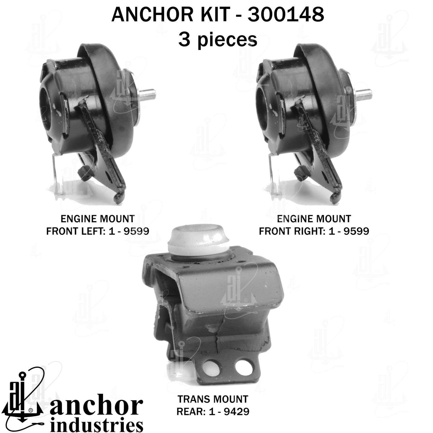 Anchor Engine Mount Kit 300148