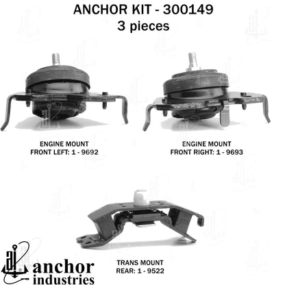 Anchor Engine Mount Kit 300149