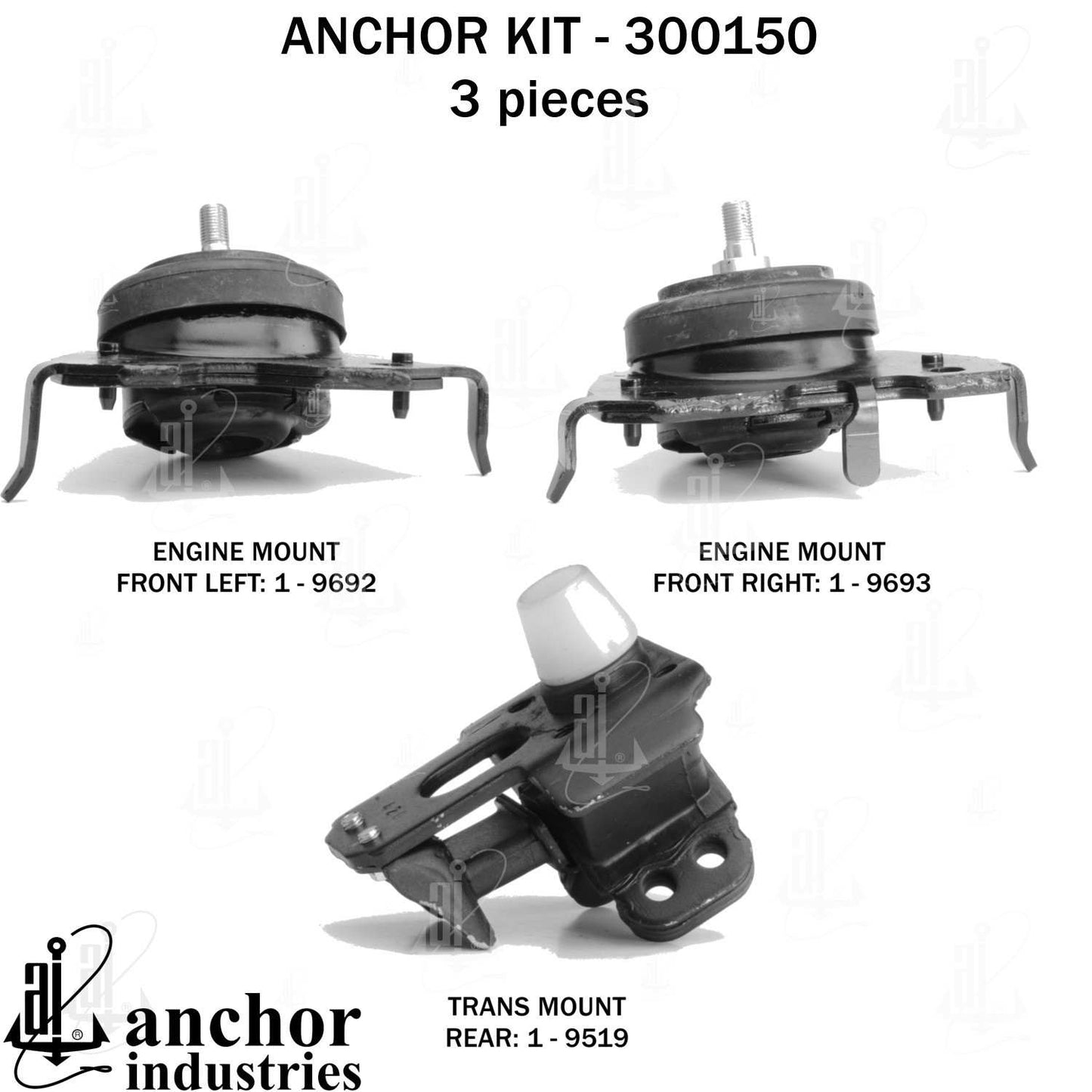 Anchor Engine Mount Kit 300150