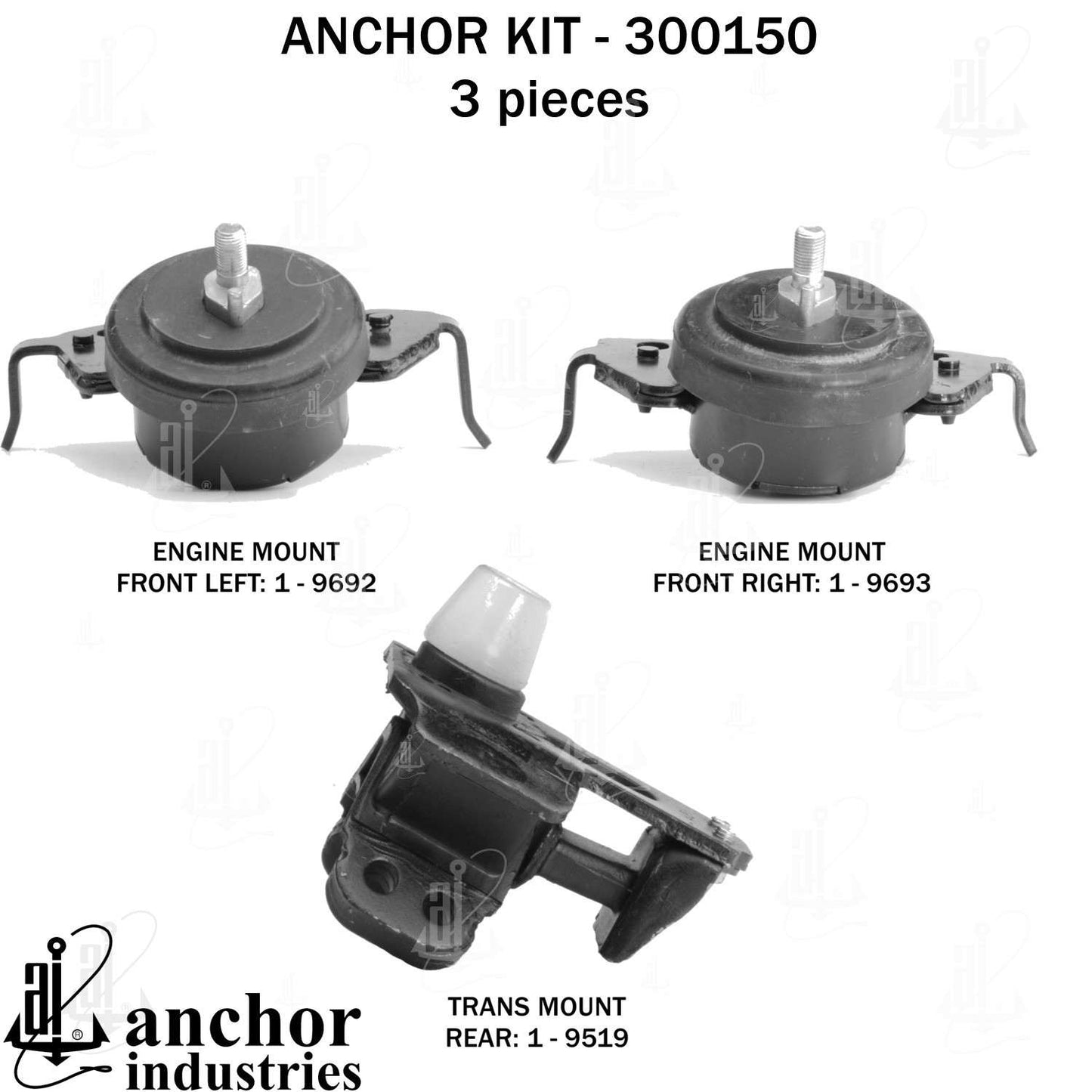 Anchor Engine Mount Kit 300150