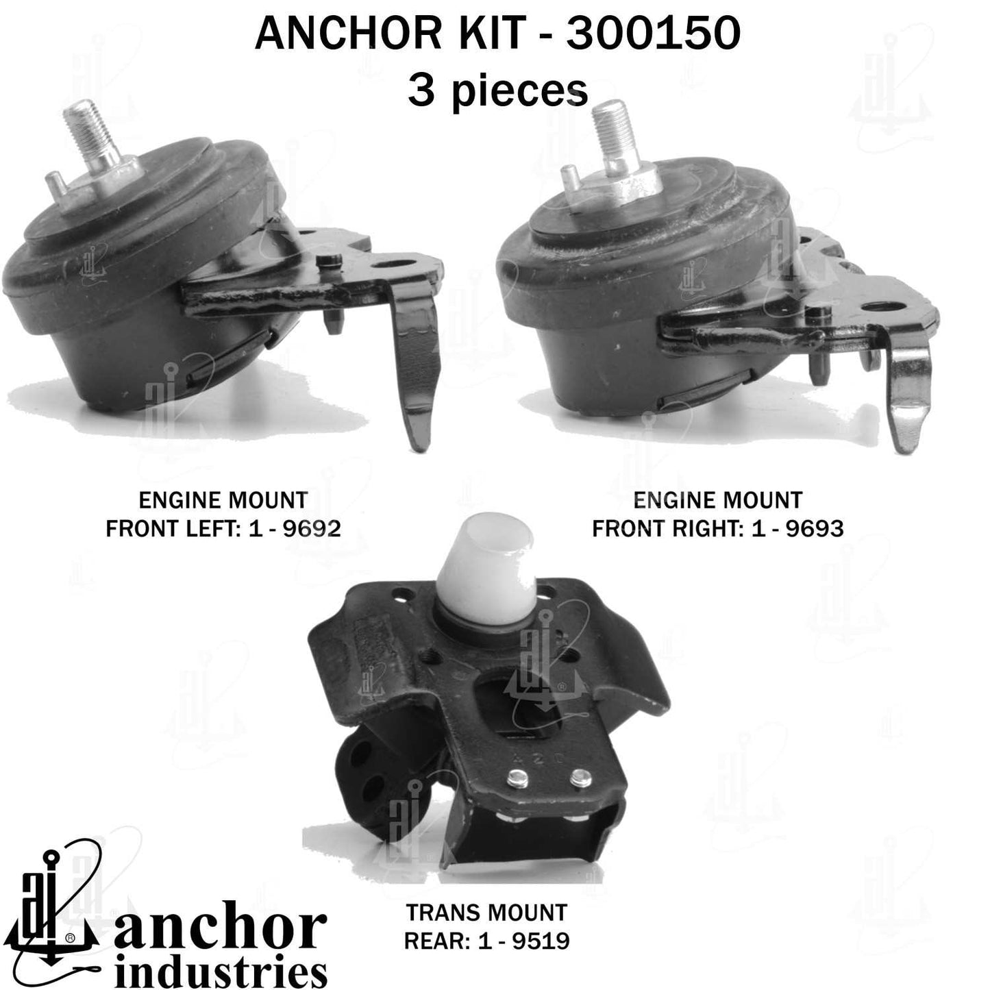 Anchor Engine Mount Kit 300150