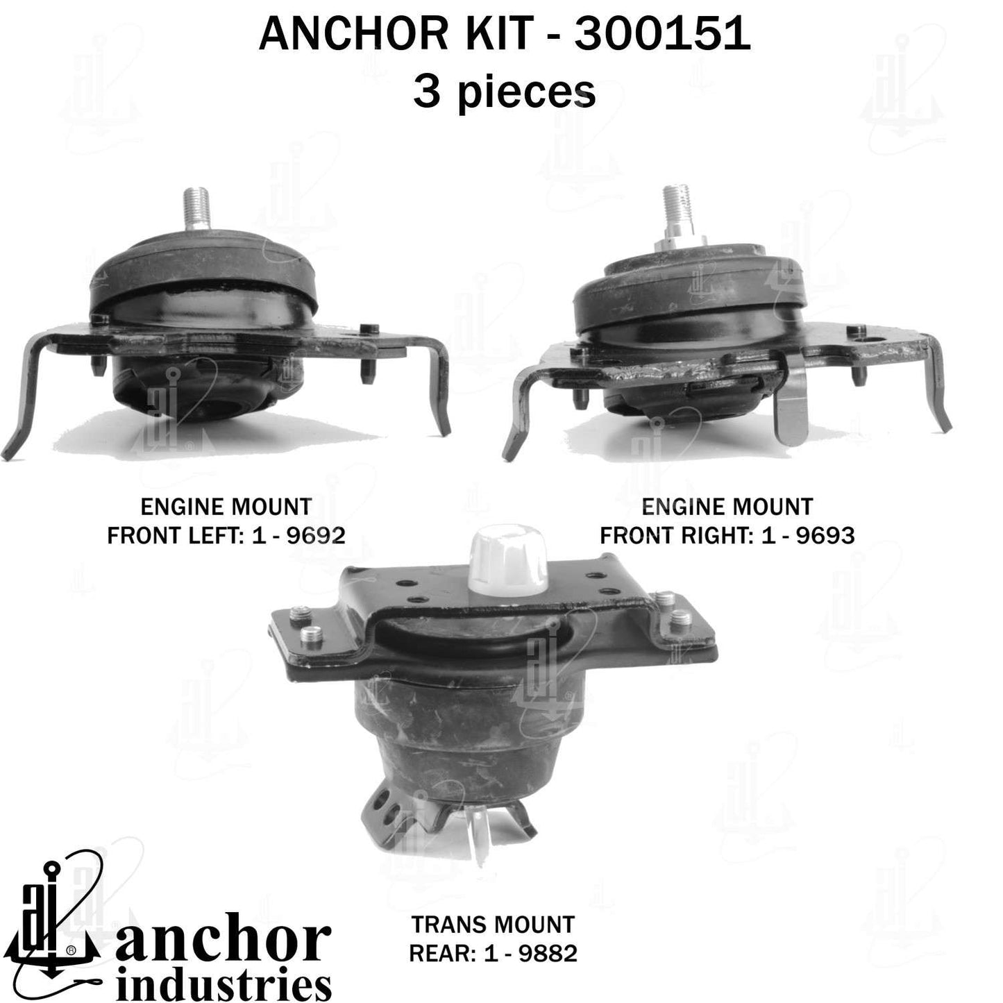 Anchor Engine Mount Kit 300151