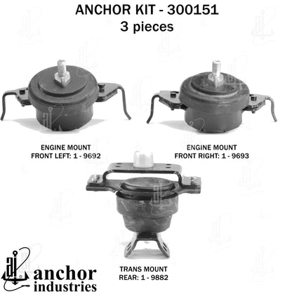 Anchor Engine Mount Kit 300151