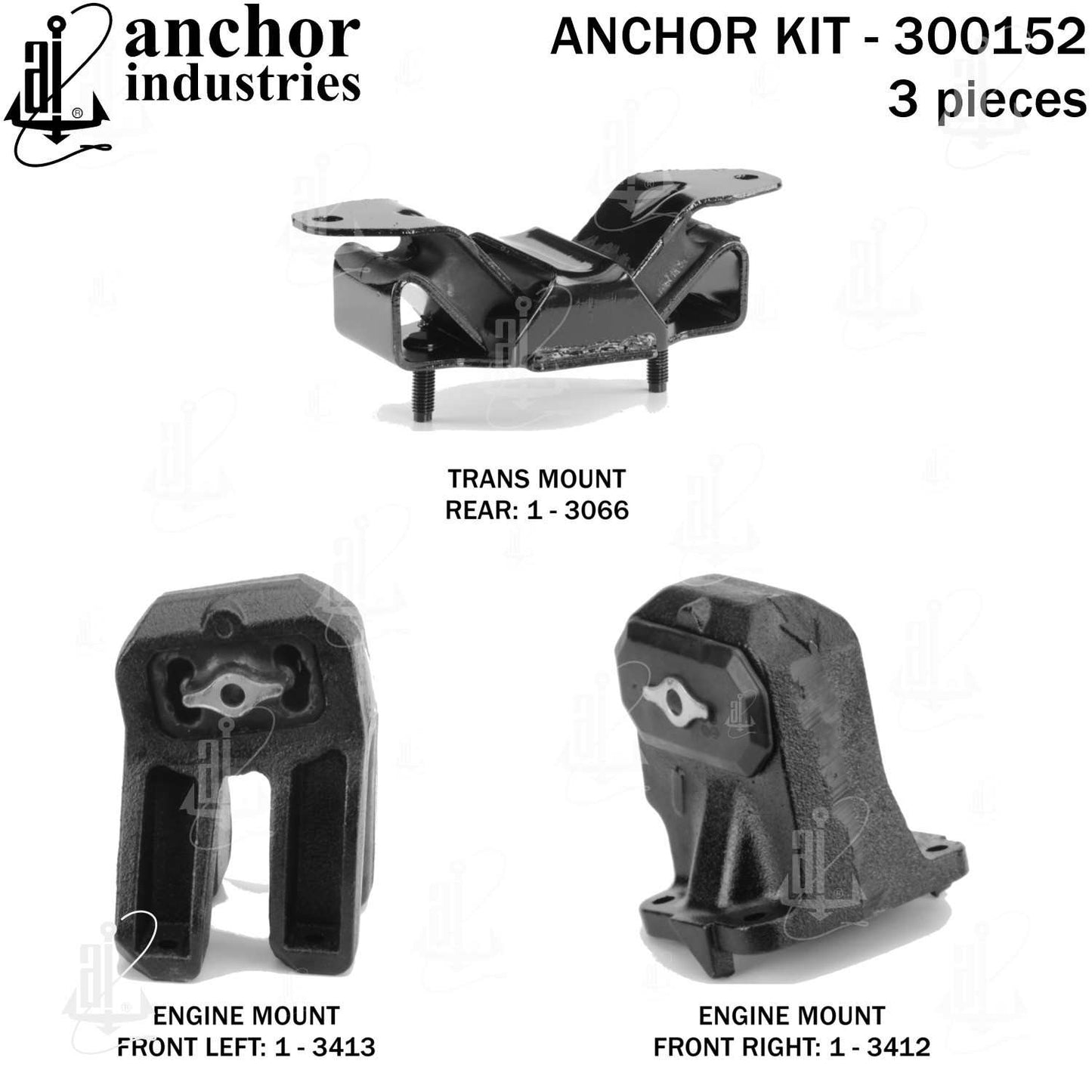 Anchor Engine Mount Kit 300152