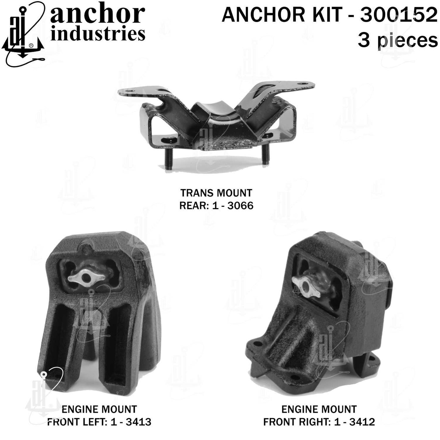Anchor Engine Mount Kit 300152