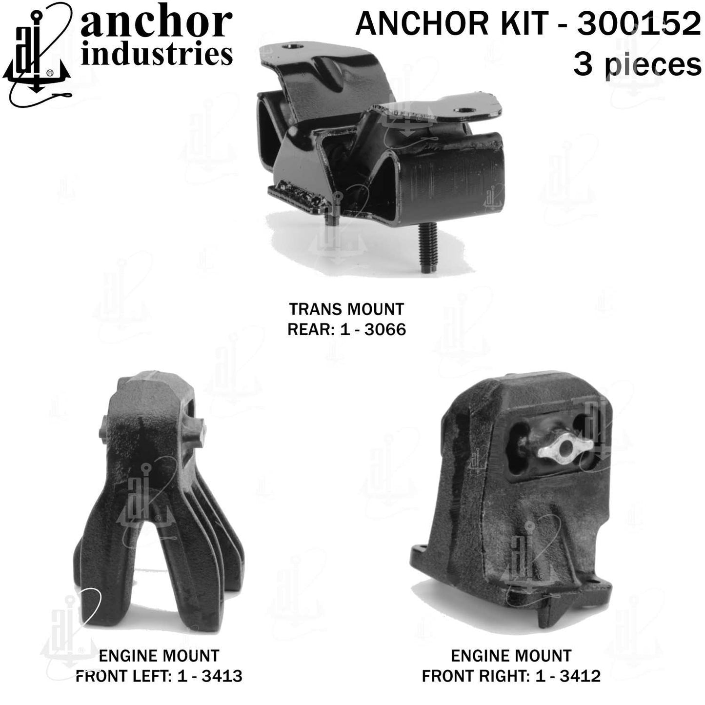 Anchor Engine Mount Kit 300152