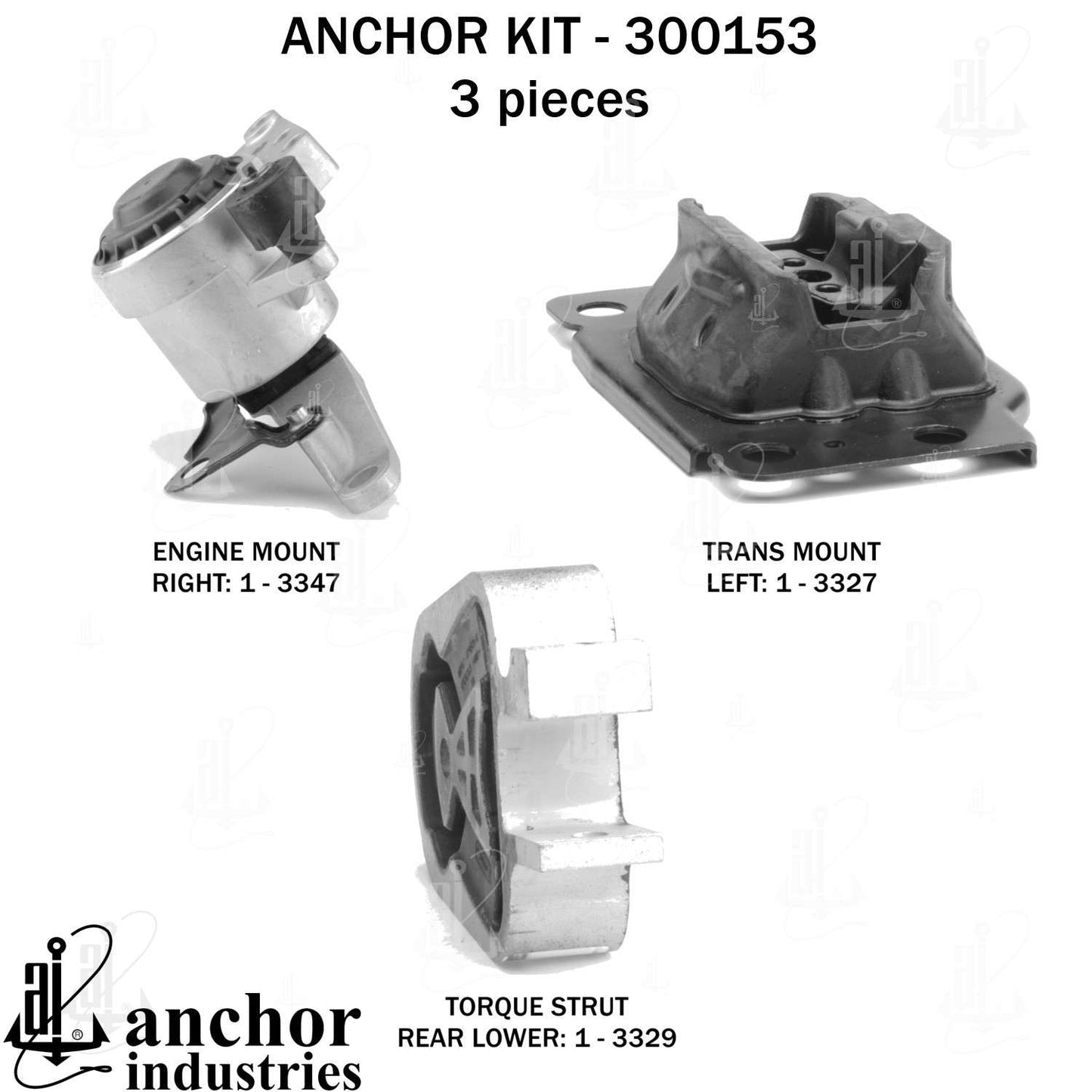 Anchor Engine Mount Kit 300153