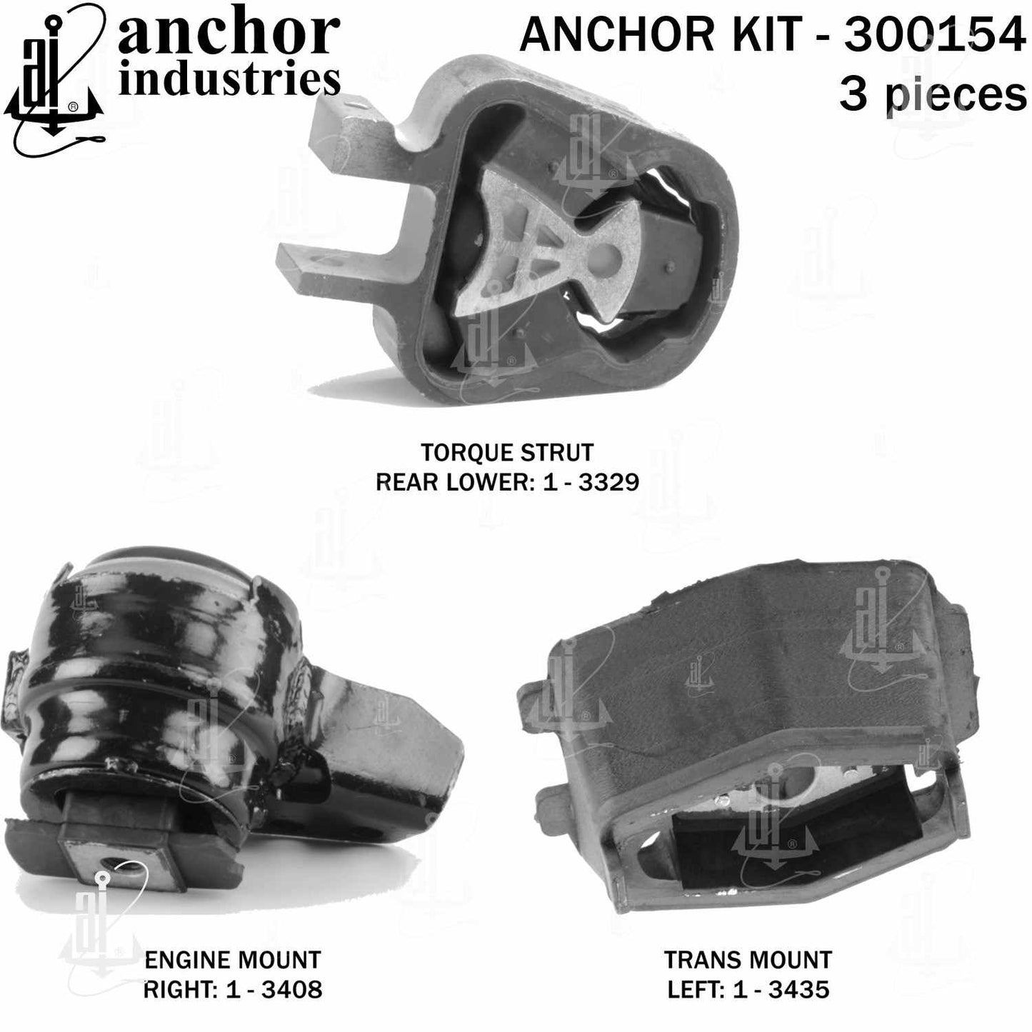 Anchor Engine Mount Kit 300154