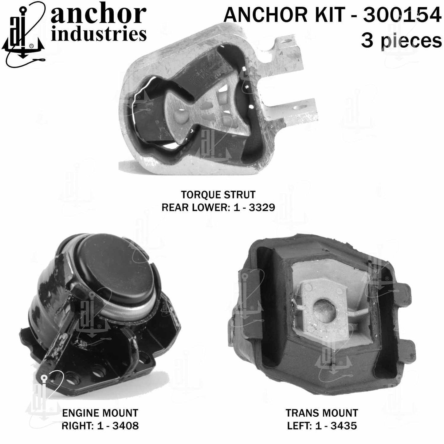 Anchor Engine Mount Kit 300154