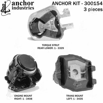 Anchor Engine Mount Kit 300154