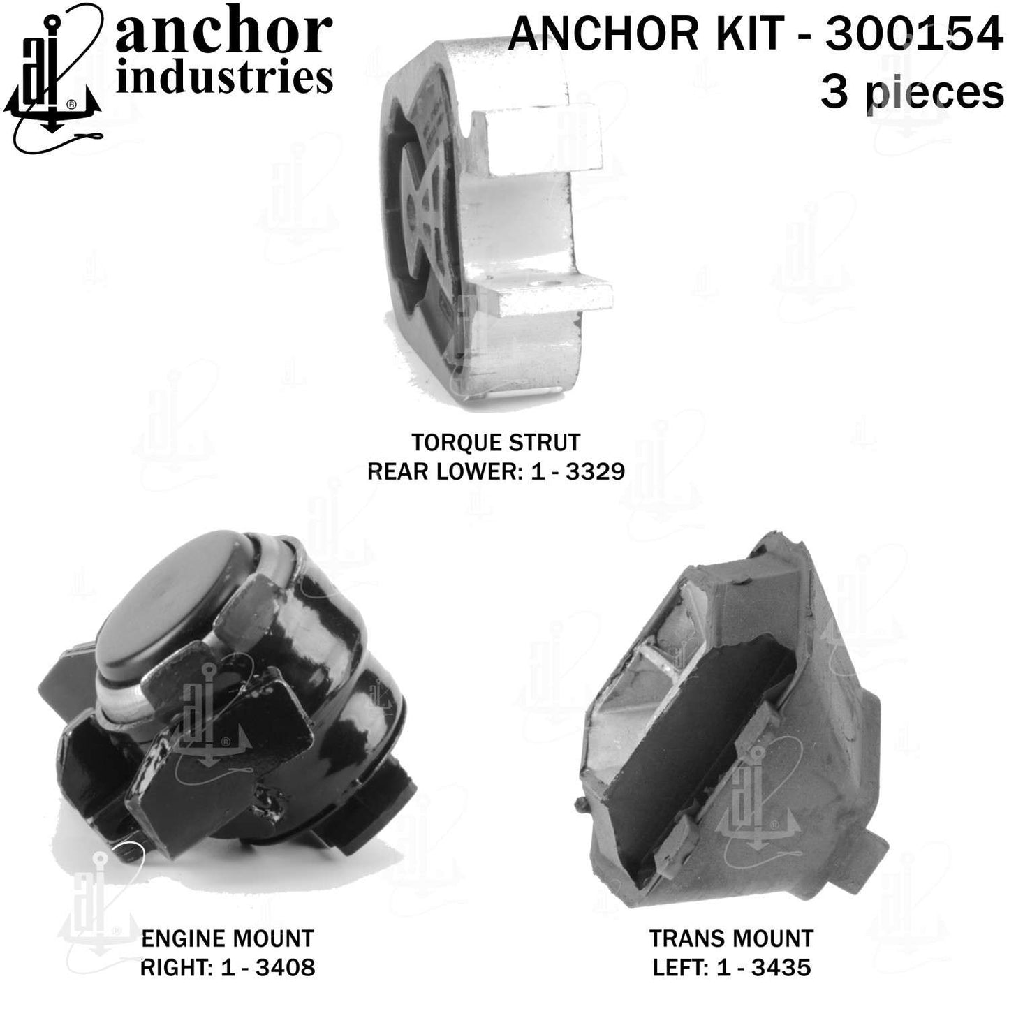 Anchor Engine Mount Kit 300154