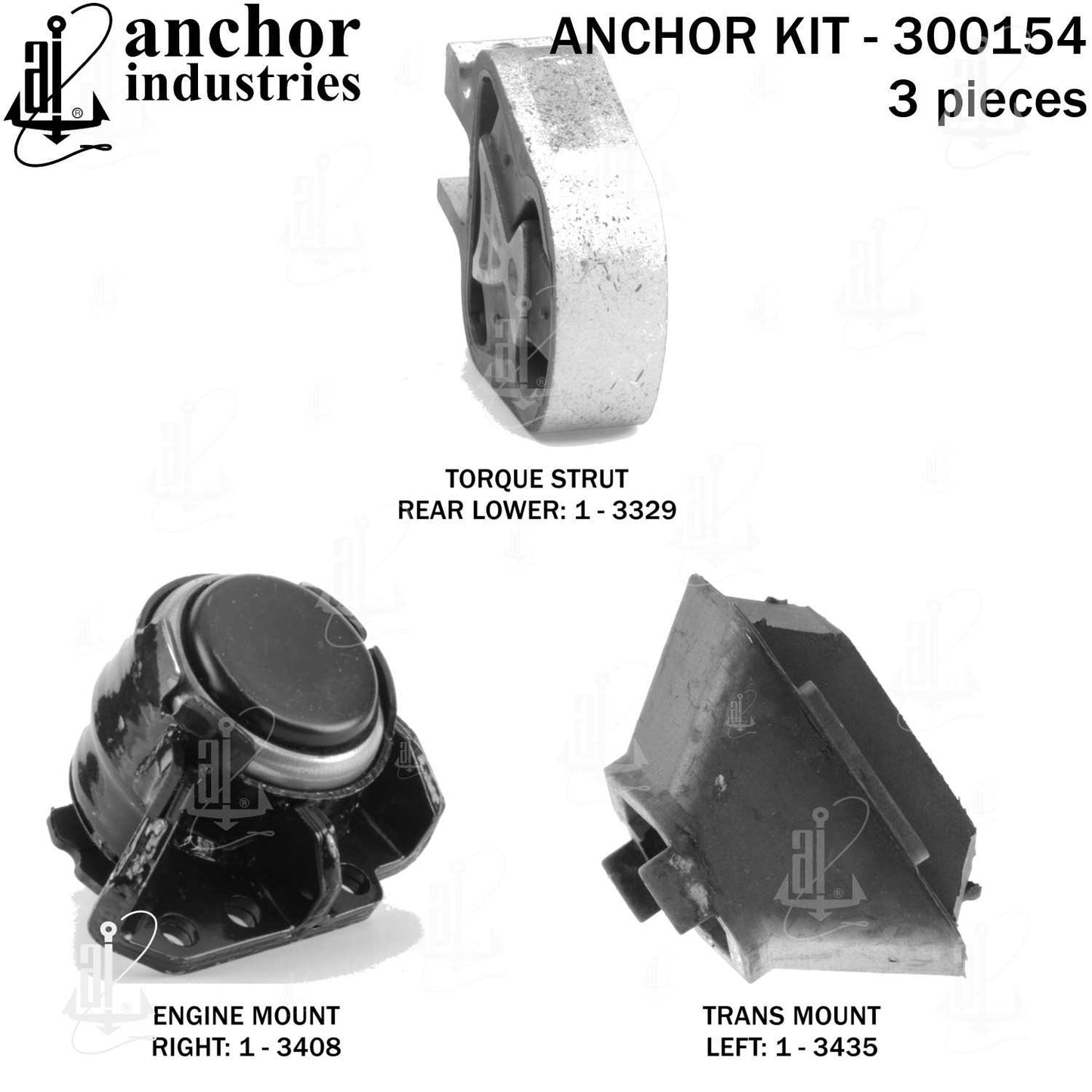 Anchor Engine Mount Kit 300154