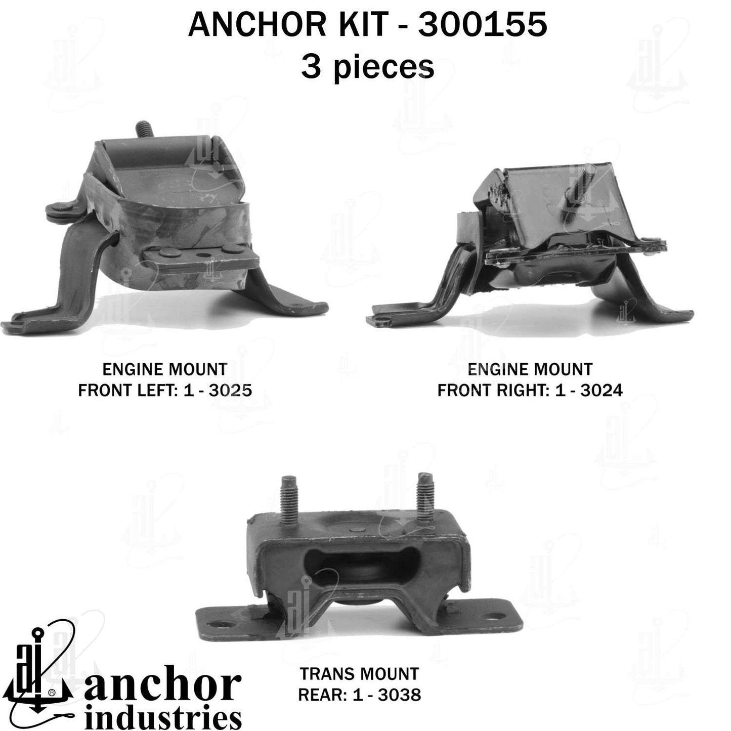 Anchor Engine Mount Kit 300155