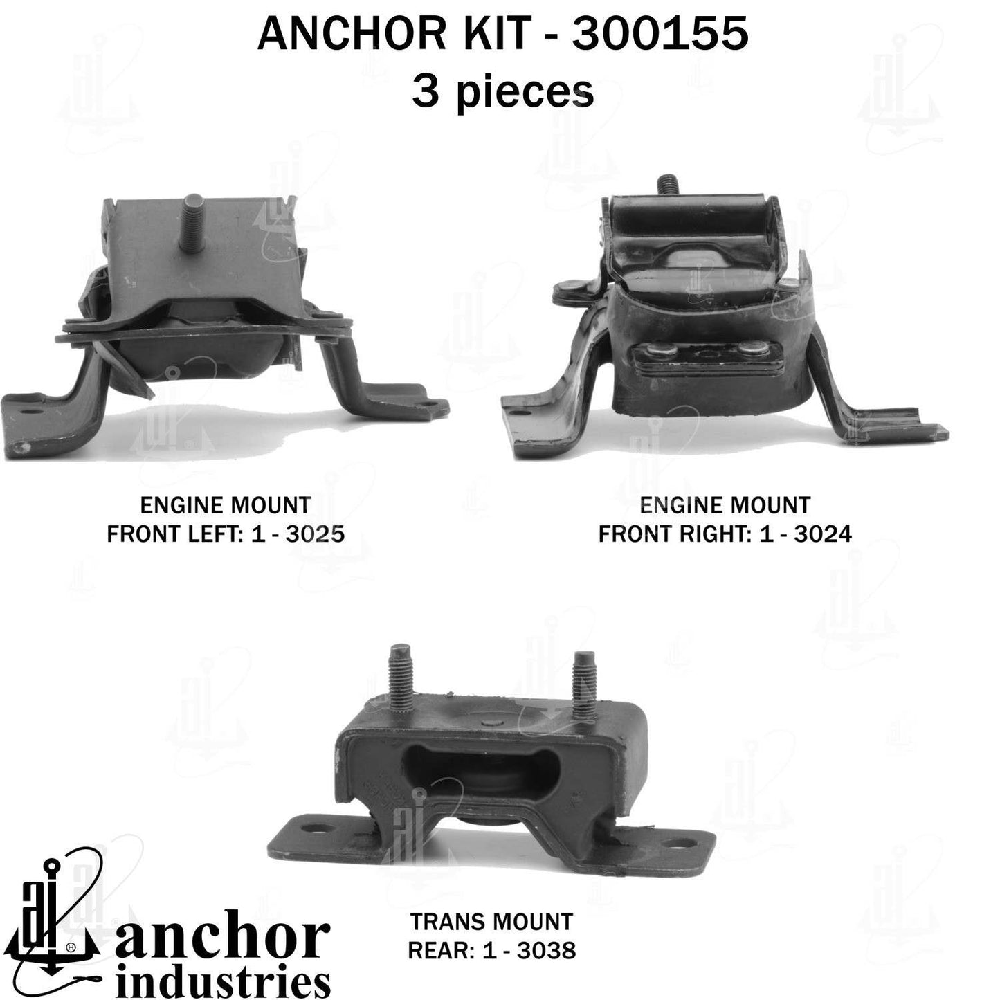 Anchor Engine Mount Kit 300155
