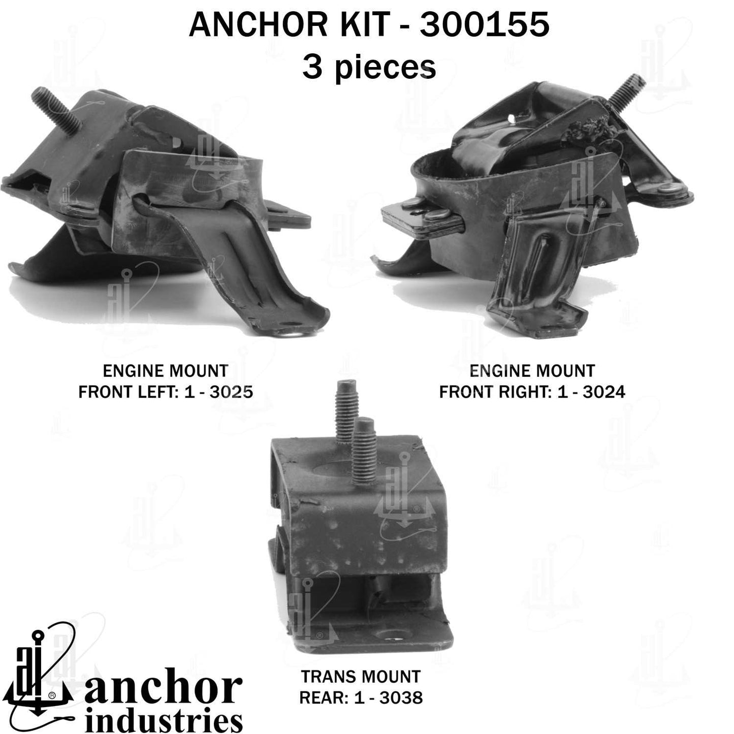 Anchor Engine Mount Kit 300155
