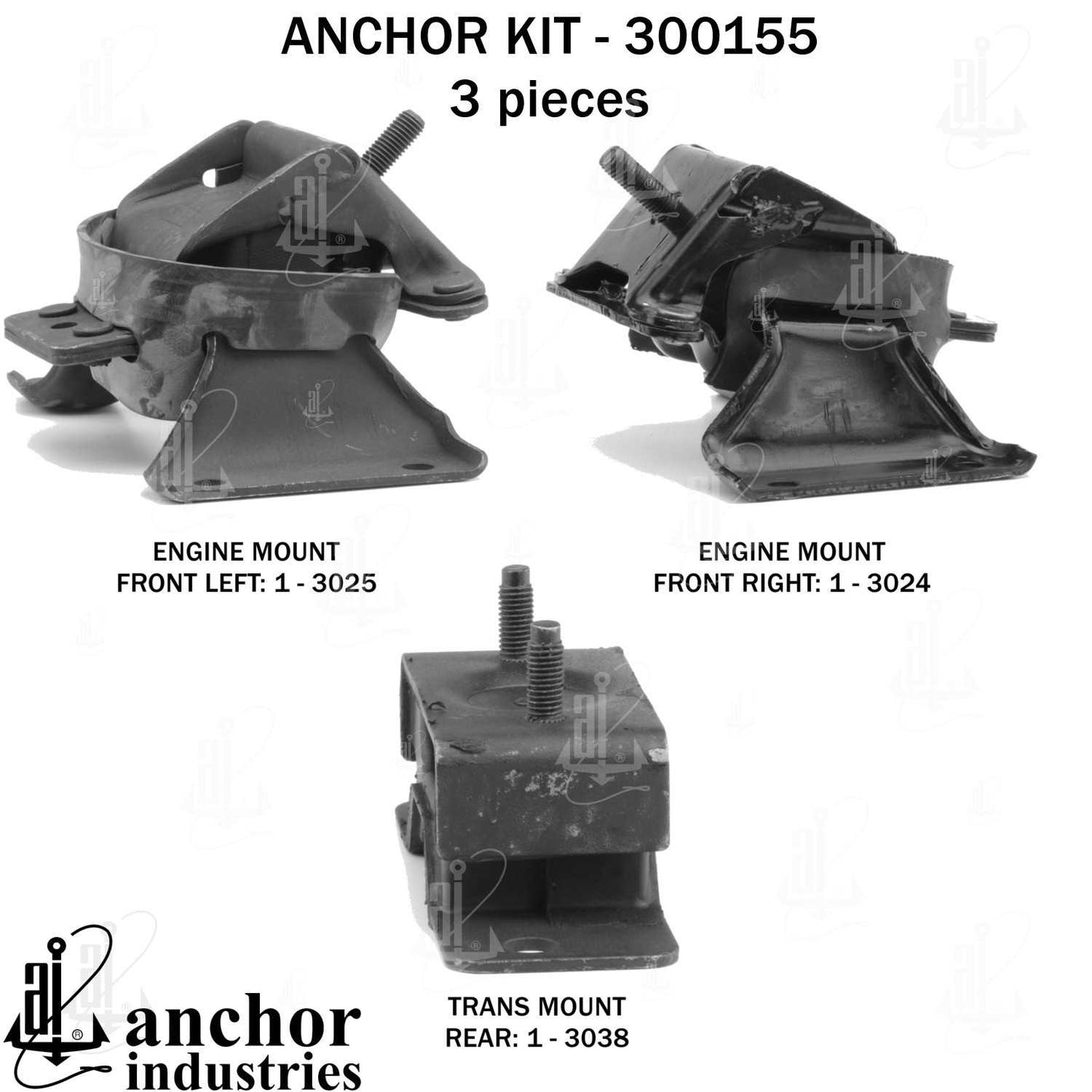 Anchor Engine Mount Kit 300155