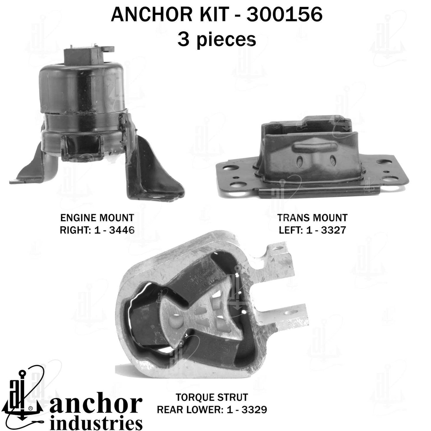Anchor Engine Mount Kit 300156