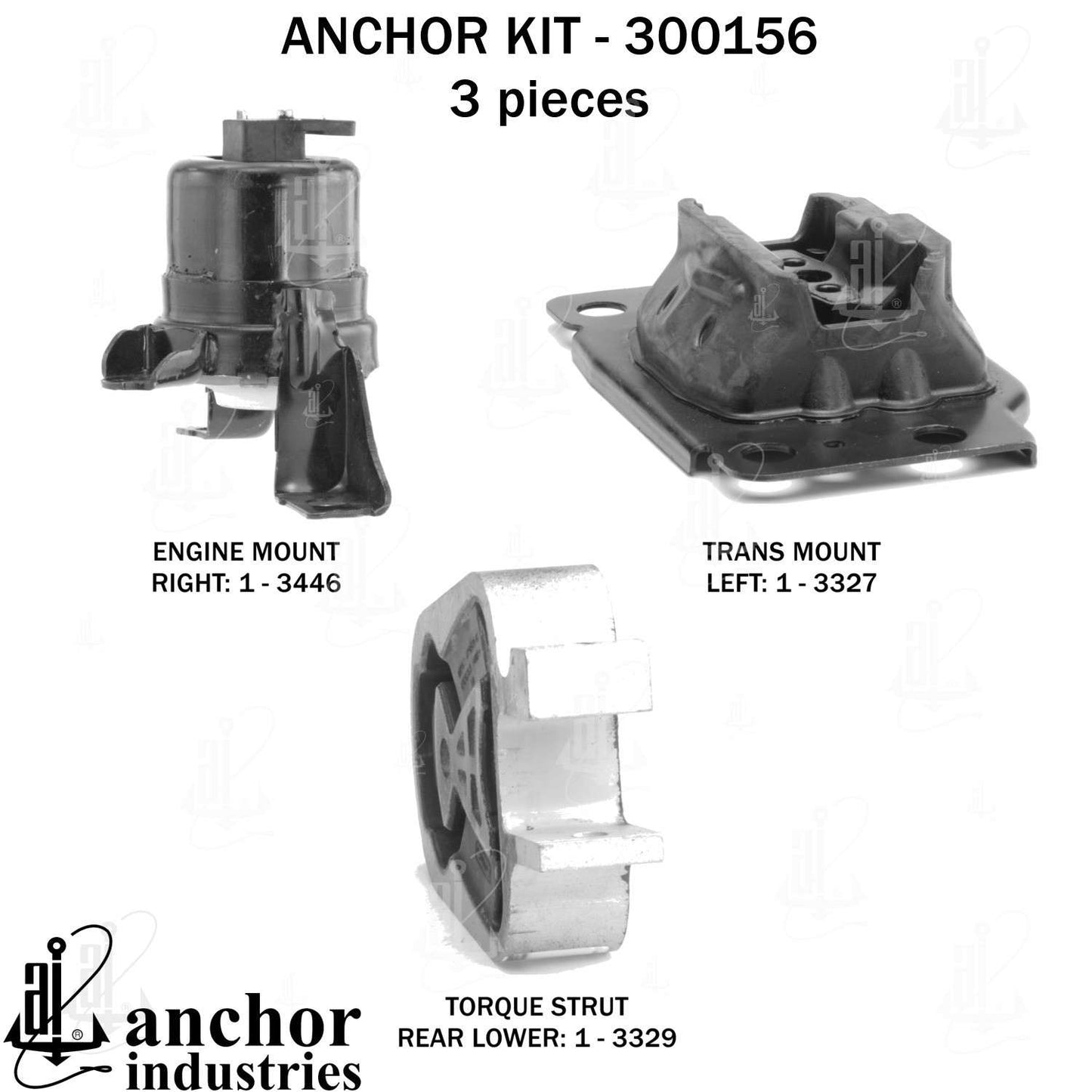 Anchor Engine Mount Kit 300156