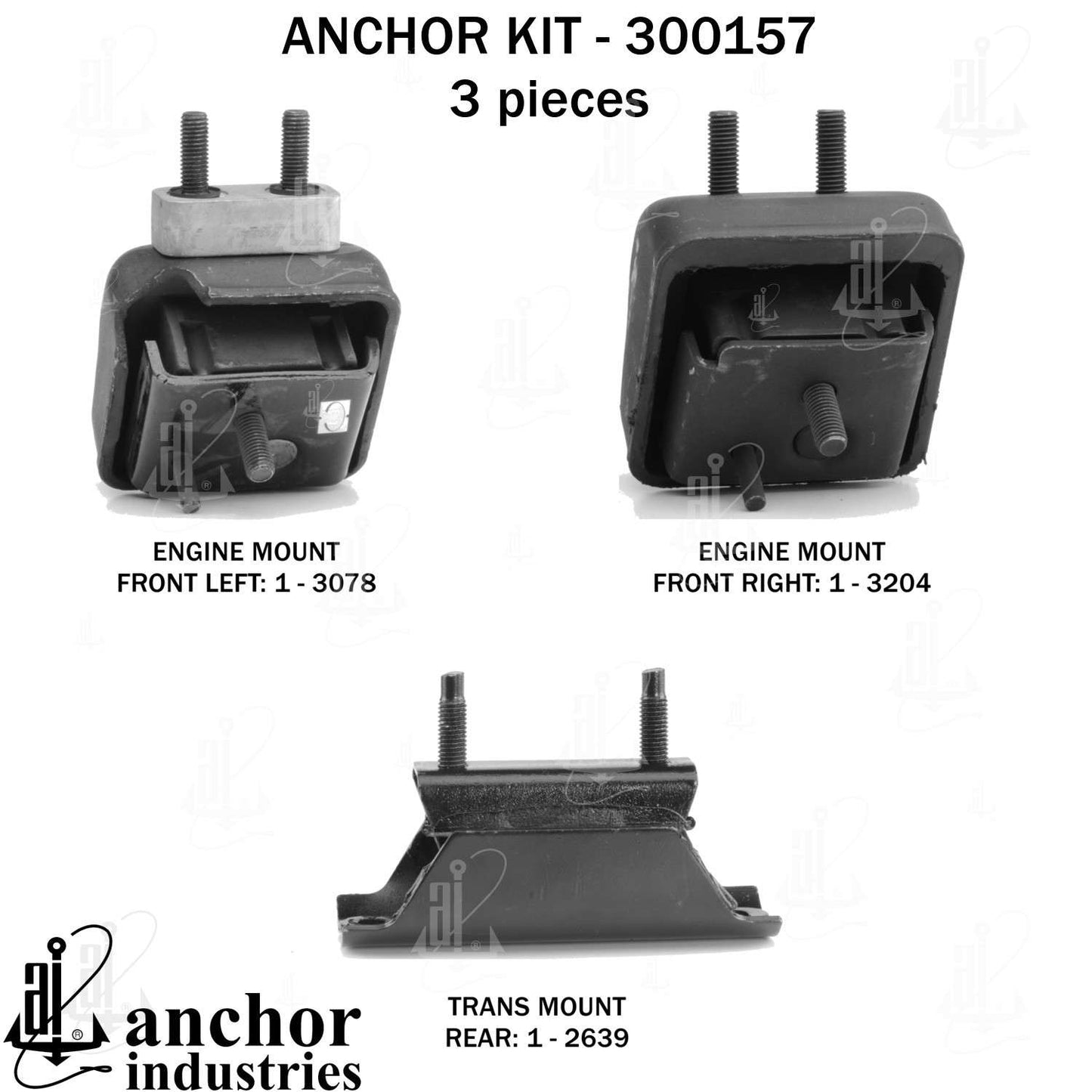 Anchor Engine Mount Kit 300157