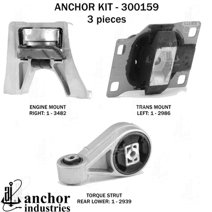 Anchor Engine Mount Kit 300159