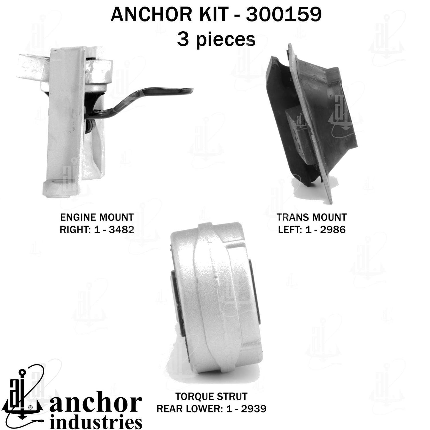 Anchor Engine Mount Kit 300159
