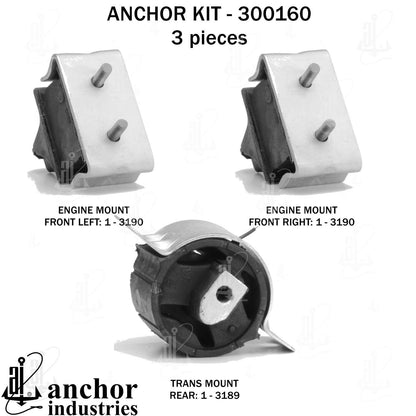 Anchor Engine Mount Kit 300160