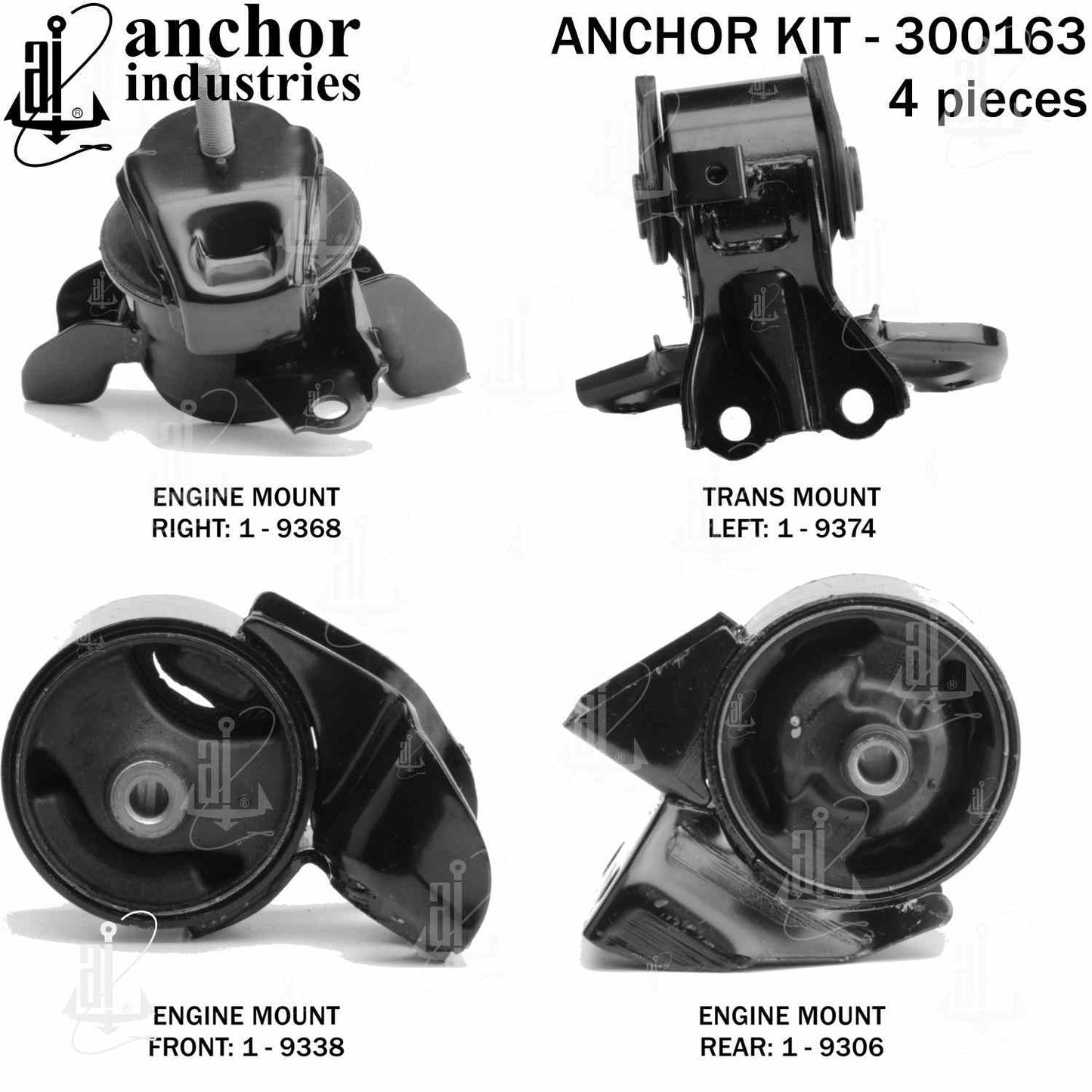 Anchor Engine Mount Kit 300163
