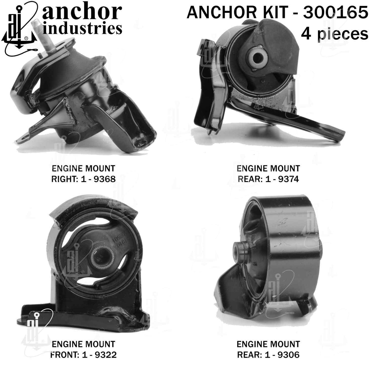 Anchor Engine Mount Kit 300165