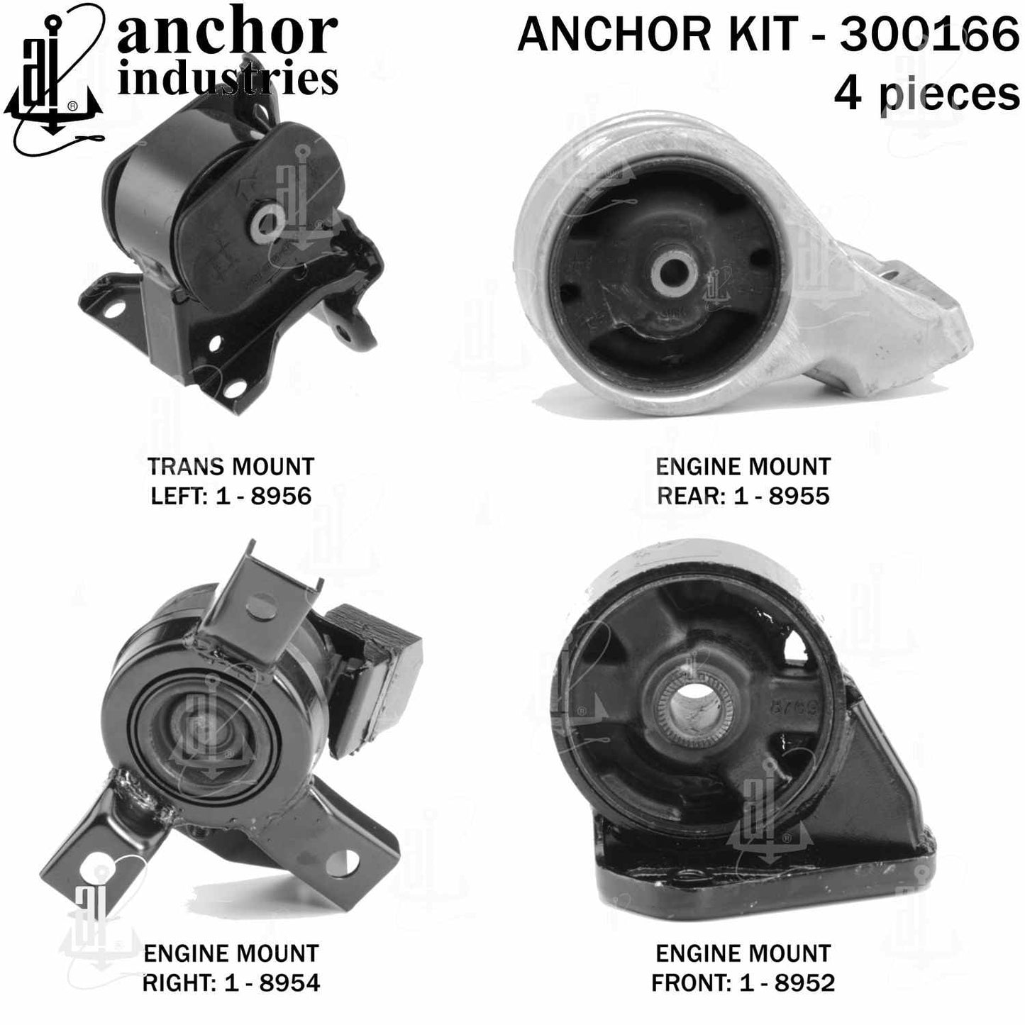 Anchor Engine Mount Kit 300166