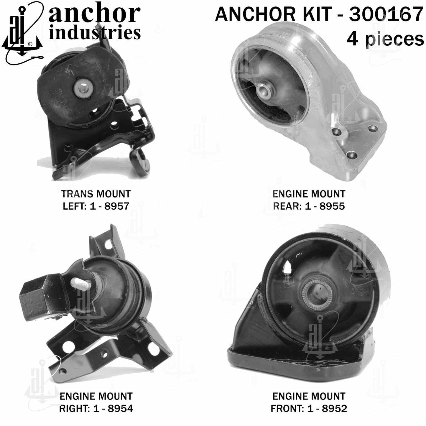 Anchor Engine Mount Kit 300167
