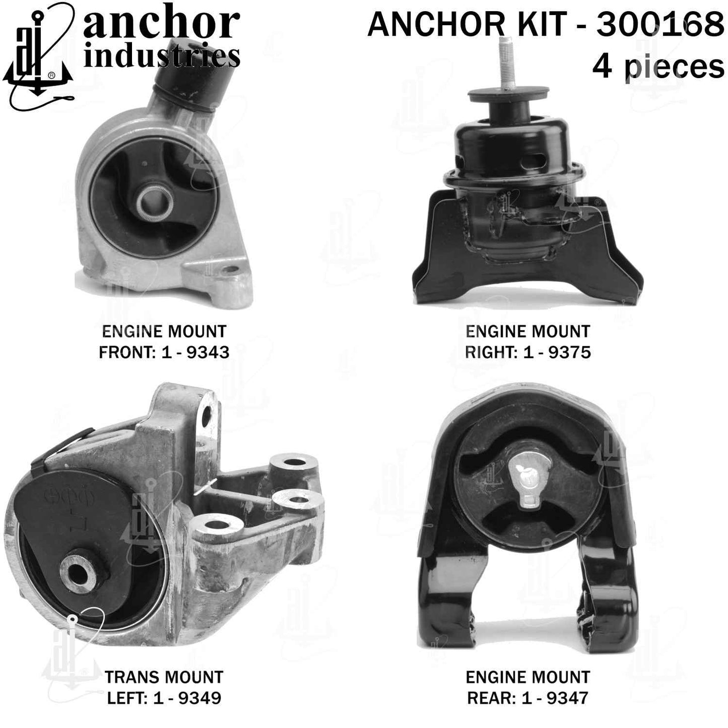 Anchor Engine Mount Kit 300168