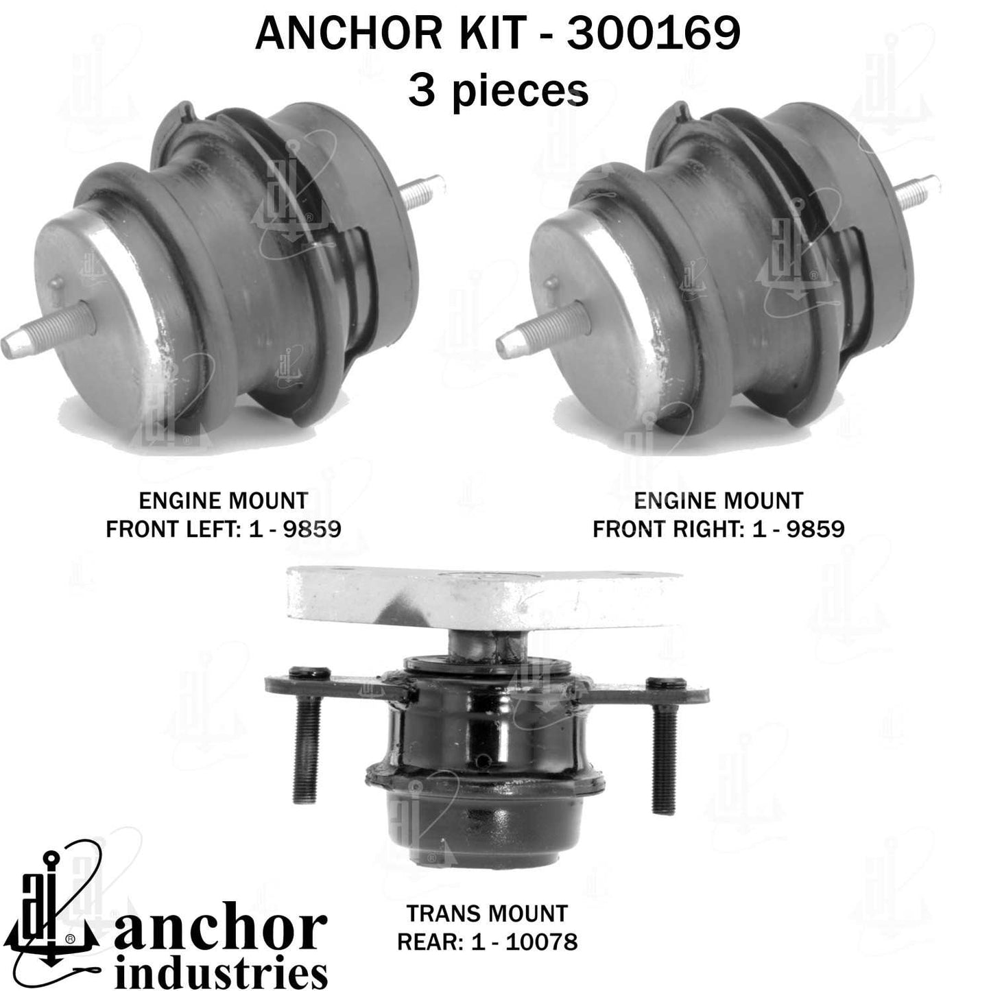 Anchor Engine Mount Kit 300169