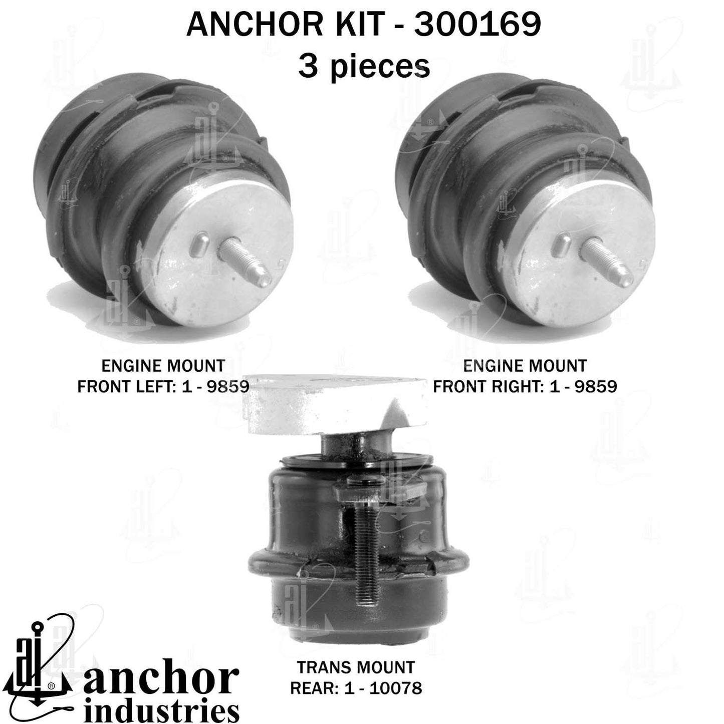 Anchor Engine Mount Kit 300169