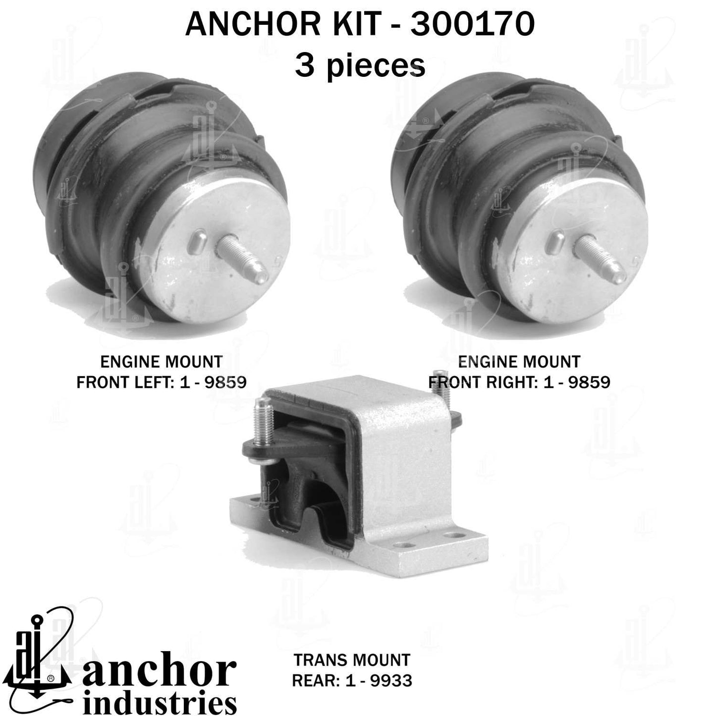 Anchor Engine Mount Kit 300170