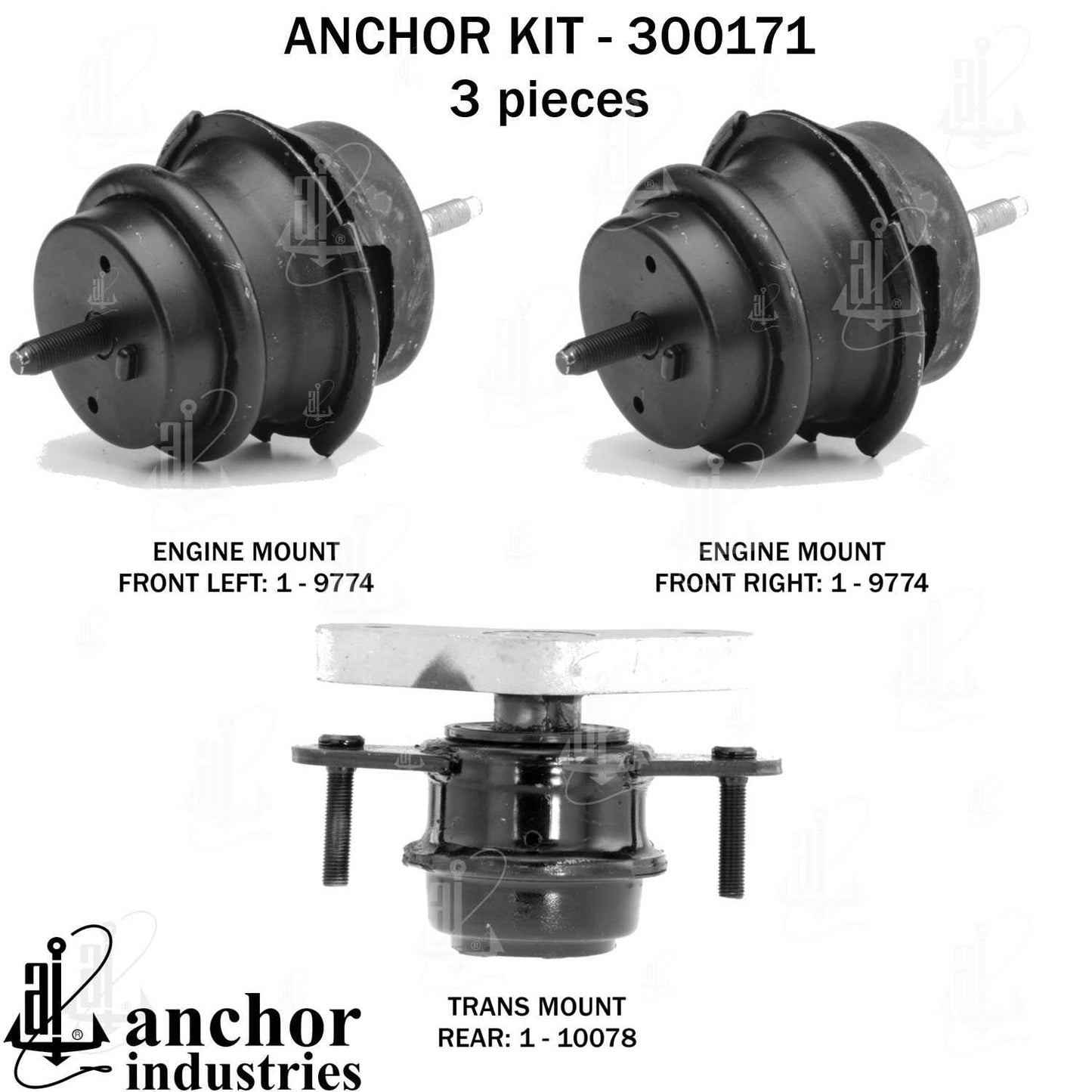 Anchor Engine Mount Kit 300171